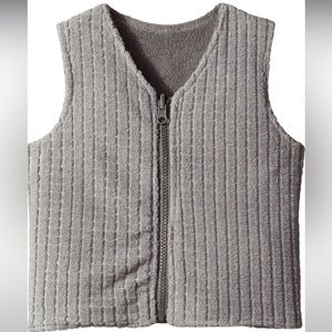 Zutano 3T Waffle Cozie Fleece Reversible Vest